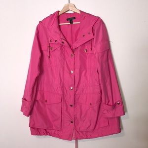 Lauren hooded windbreaker